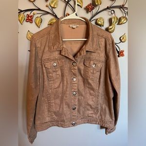 Stretchy denim jacket